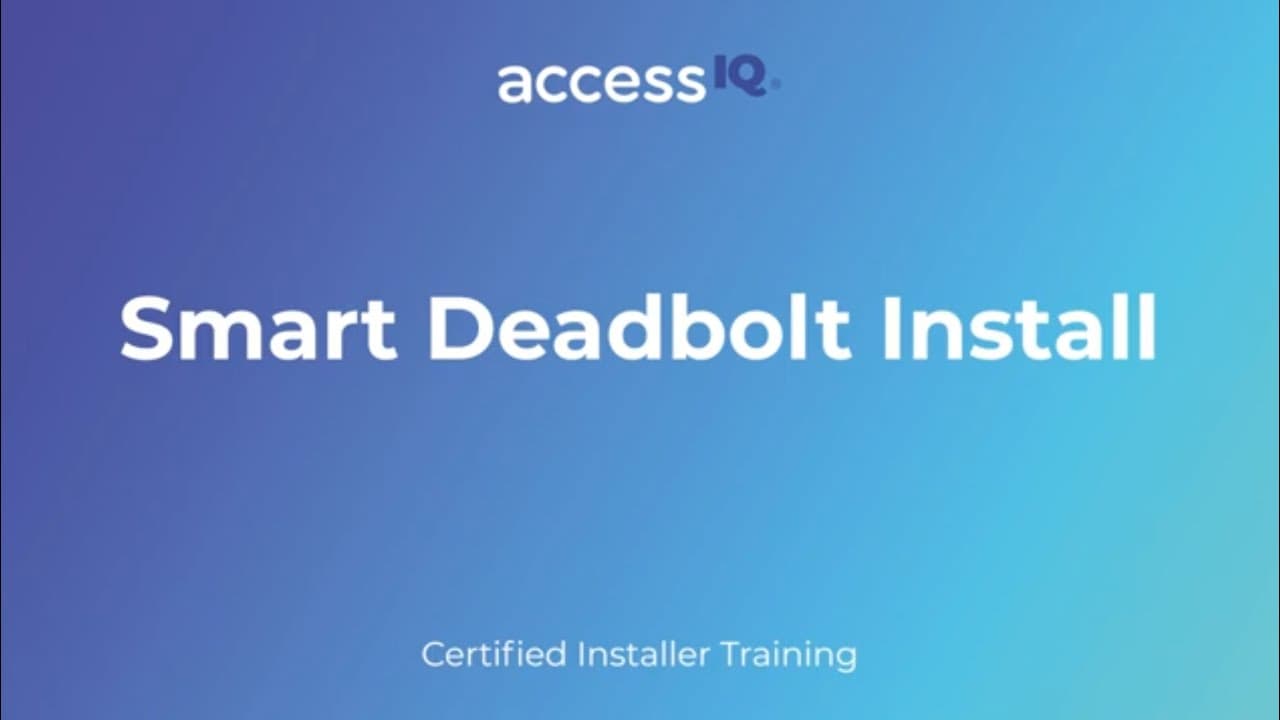 How to Install AccessIQ thumbnail